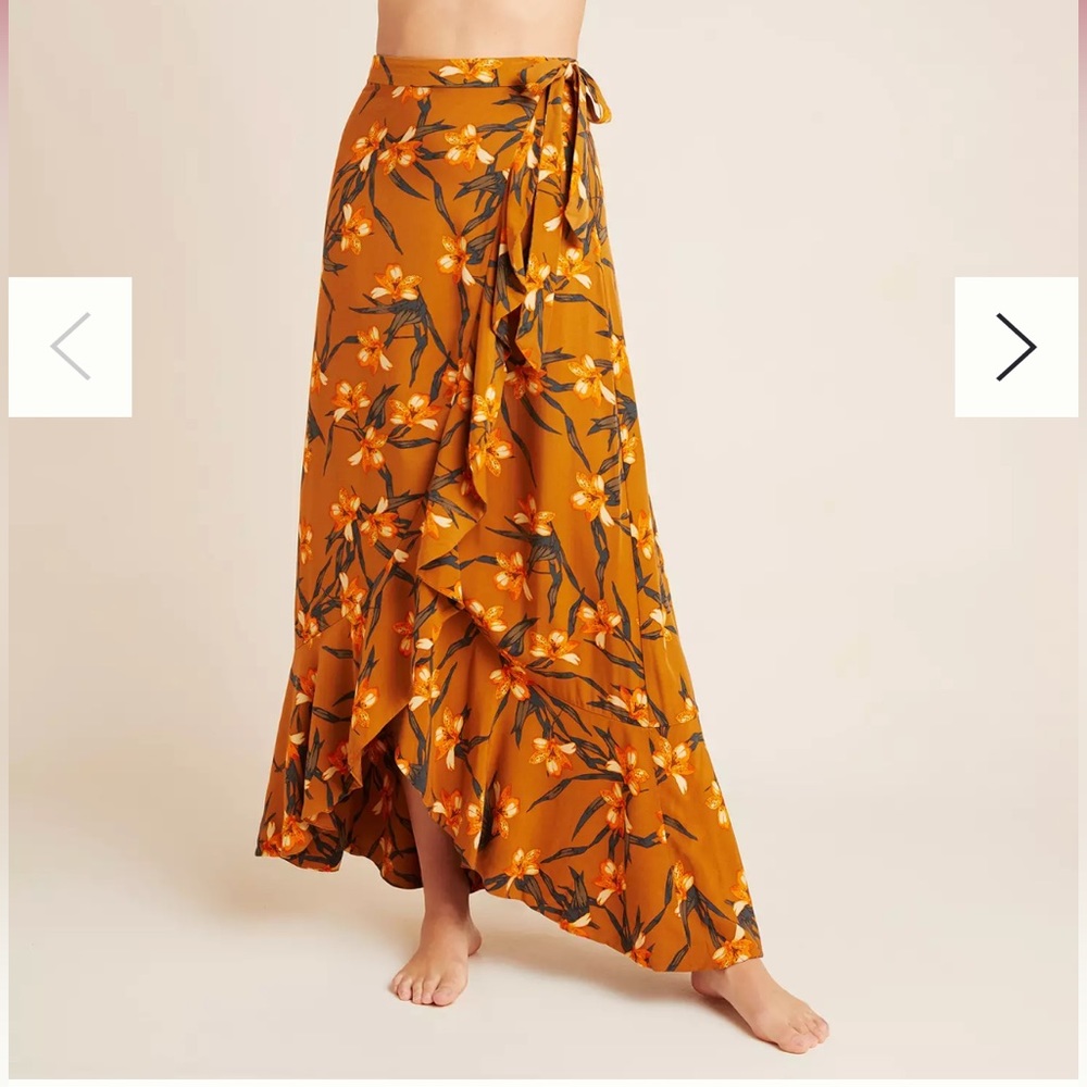 L Space Desiree Wrap Maxi Skirt